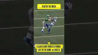 Dallas Cowboys Special Teams Elijah Clark Makes HUGE Play 😤🔥 #linebacker