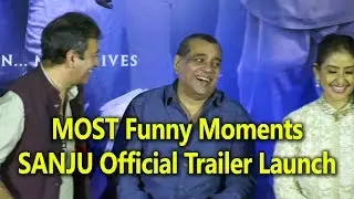 Sanju Trailer Launch | Most Funny Moments