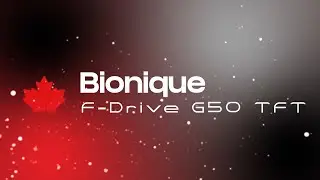 F-Drive G50 TFT - новинка от бренда Bionique (2025). Комфортный и надежный эллипс с TFT-консолью.