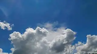 Nubes en movimiento.