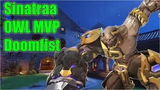 Sinatra Doomfist Gameplay - Grand Master Overwatch Season 21