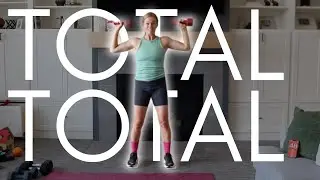 #10 Total Body Dumbbell Strength Plus Abs- At Home Workout