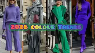 💚10 TRENDING COLORS FOR 2026💚 || 2026 color Combo || #fashiontrends #outfitideas #fashionstyle 