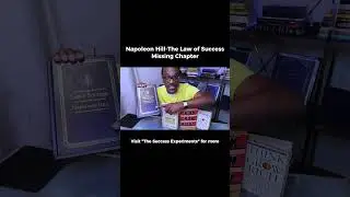 The #lawofsuccess 1925 version contains the MISSING CHAPTER 5: ACTION