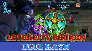 BLUE KAYN ABSOLUTELY BROKEN | WILD RIFT
