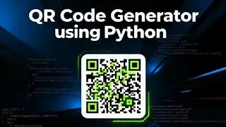 Create a Qrcode generator using python code | QR code generator 