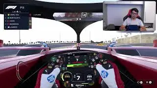 F1 2025 Live Bahrain GP - PS5 & Logitech G29
