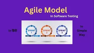 Agile Model in software testing in हिंदी | #4 | Different Types of SDLC Models