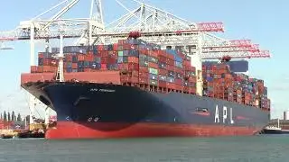 SHIPS LOADING at SOUTHAMPTON