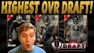 OH MY LEGENDS!! | HIGHEST OVERALL DRAFT! | MADDEN 16 DRAFT CHAMPIONS