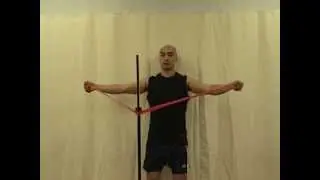 Standing 'T' exercise