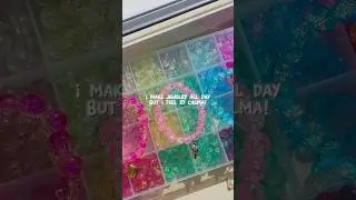 Glass beads! #smallbusiness #jewelry #popular #ytshorts #trending #fyp #viralshort #preppy #grwm