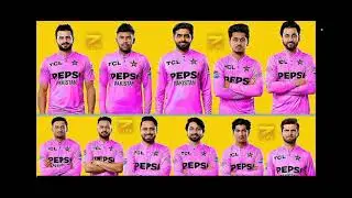 Pakistan team first time in Pink Shirt | Why Pakistani players wear pink color today | 