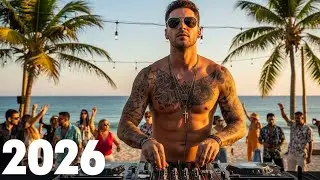 Tropical Sunset Mix 2026 🌅 Deep House Chill Out Summer Lounge Music Warm Breeze Ocean Waves