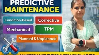 Predictive Maintenance Explained | Types, Definitions, TPM & Condition-Based Maintenance