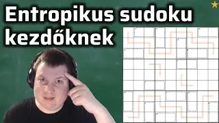 &Iacute;gy műk&ouml;dik a baracksz&iacute;nű entropikus vonal sudokuban