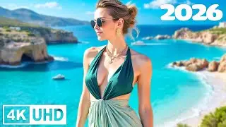 Summer Relaxing Vibes 4K UHD 2026 🍹 Chill Tropical Deep House Mix | AgDeep Music