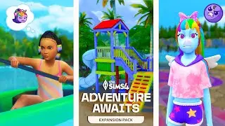 SUMMER CAMPS, IMAGINARY FRIENDS, AND MUCH MORE ⭐ THE SIMS 4 ADVENTURE AWAITS DEEP DIVE
