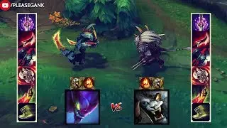 RENGAR vs KHA'ZIX FULL BUILD FIGHT! & 18 LEVEL | 1V1 - League of Legends