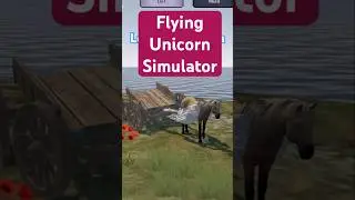 Let&rsquo;s customize! Flying Unicorn Simulator 2024 #short