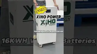 【XIHO Energy】$1198 16KWh Vertical Home Energy Storage Batteries  #solar