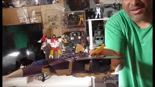 Fans Toys Berserk Blitzwing in Plane mode.  Transformers Collection Masterpiece.