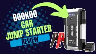 Bookoo Jump Starter. POWERFUL + TONS OF EXTRA FEATURES!