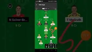 AS W vs PS W Dream11 Prediction | ASW vs PSW Dream11 Team | AS W vs PS W WBBL T20 | Team Today