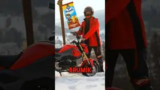 Představuji V&aacute;m Brum&iacute;ka 😎🏍🔥 #czskmotovlog #czsk #motovlog #motorka #motorkari #moto #honda #grom #cz