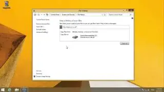 For better protection: Create backup on Windows 8