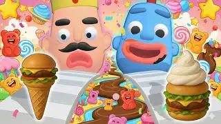 Longest Ice Cream Tower Ever Built 😱 | Stacky icecream 🍨#StackyIceCream #IceCreamGame#ProVsHacker