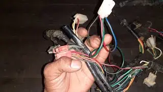 Cores e Funções dos Fios, Relé de Partida, CDi,Retificador, Relé do Pisca, Lanterna traseira.