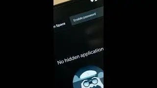 Hidden Space issue- OnePlus launcher