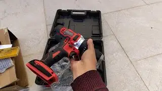 Unboxing  Teeno Cordless Drill... Cheap price on Amazon