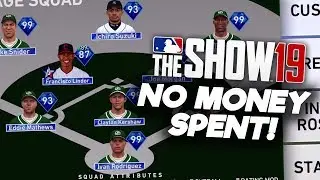 NEW LOOK SQUAD! No Money Spent #20! MLB The Show 19 Diamond Dynasty
