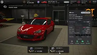 Gran Turismo 7 BRZ STI Sport '18 engine swap update 1.62