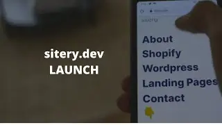 Sitery.dev launch