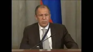 Пресс-конференция С.Лаврова и Т.Сойни | Press-conference of Sergey Lavrov and  T.Soini