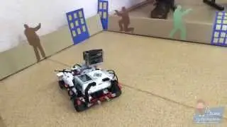 Робот-исследователь из Лего Майндстормс / Robot researcher from Lego Mayndstorms
