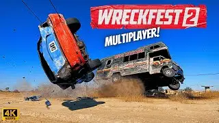 Cardinal and Motorhome Online! - Racing, Crashing and Derby - Wreckfest 2 Online -