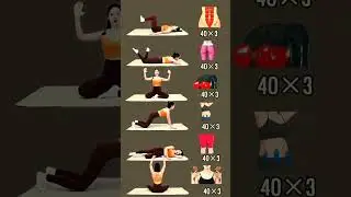 Full Body Home Workout for Women | Fast Results#shorts #weightloss #homeworkout #yogashorts