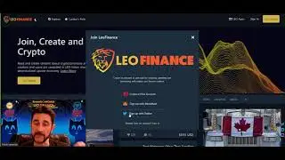 Leofinance.io Sign Up Options