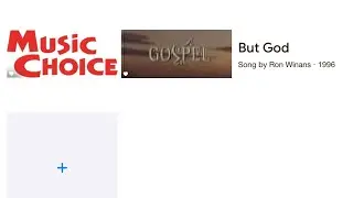 Ron Winans But God On Music Choice Gospel