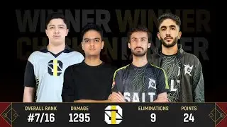 PMPL South Asia Championship 9 Kills Chicken Dinner Team  &bull; i8 Esports &bull;