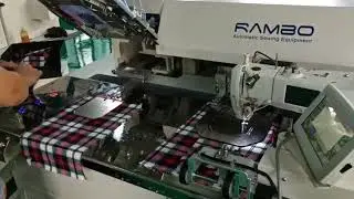 RAMBO RM-310SA  automatic pocket setter with Brother S-7300A head