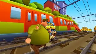 Subway Surfers Classic King Blue Outfit Fullscreen (2025) - Gameplay #208 (PC UHD) [4K60FPS]