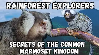 Common Marmoset/ Exploring the Enchanting Common Marmoset Monkey: Rainforest Wonders#commonmarmoset