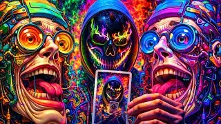 Mind Collapse | Dark Psychedelic Trance with Trippy Horror Visuals