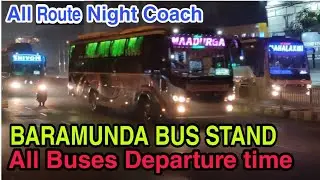 BHUBANESWAR BUSES PASSING ONE BY ONE ➡️ NICE VIEW NIGHT COACH BUSES ➡️ MUST SUBSCRIBE CHANNEL