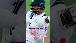 Azhar Ali Biography
